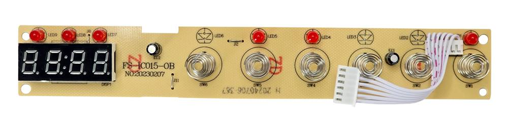 BRUNO ανταλλακτική πλακέτα ελέγχου PCB για BRN-0205 επαγωγική εστία
