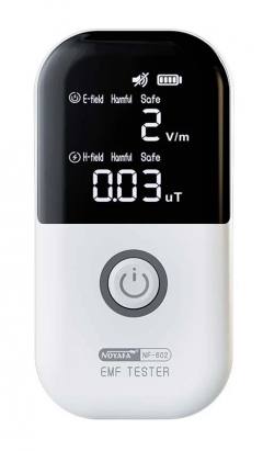 NOYAFA ψηφιακός μετρητής ηλεκτρομαγνητικού πεδίου NF-602, επαναφορτιζόμενος