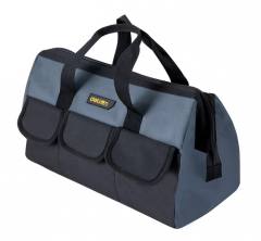 DELI τσάντα εργαλείων χειρός DL430018, υφασμάτινη, 40x20x27cm, γκρι