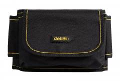 DELI εργαλειοθήκη μέσης DL5864, υφασμάτινη, 60x14.5x5cm, μαύρη