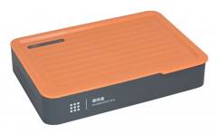 DELI εργαλειοθήκη H1001-B, 5 θέσεων, πλαστική, 30x20.5x5.5cm, γκρι