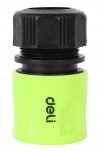 DELI ταχυσύνδεσμος για λάστιχο DL8793 με water stop, 1/2", πράσινος