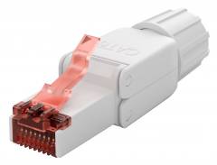 GOOBAY βύσμα RJ45 65942, CAT 6 UTP, tool-free, λευκό