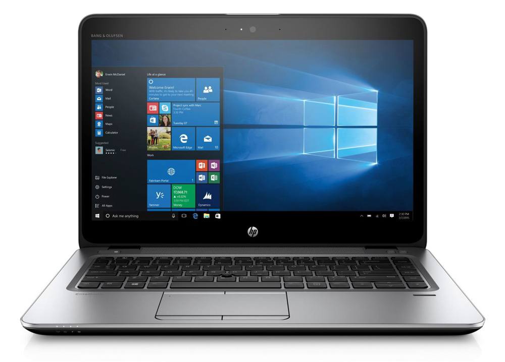 HP Laptop EliteBook 840 G3, Refurbished Grade A, i5-6300U, 8/256GB M.2, 14", Cam, HD Graphics 520, FreeDOS