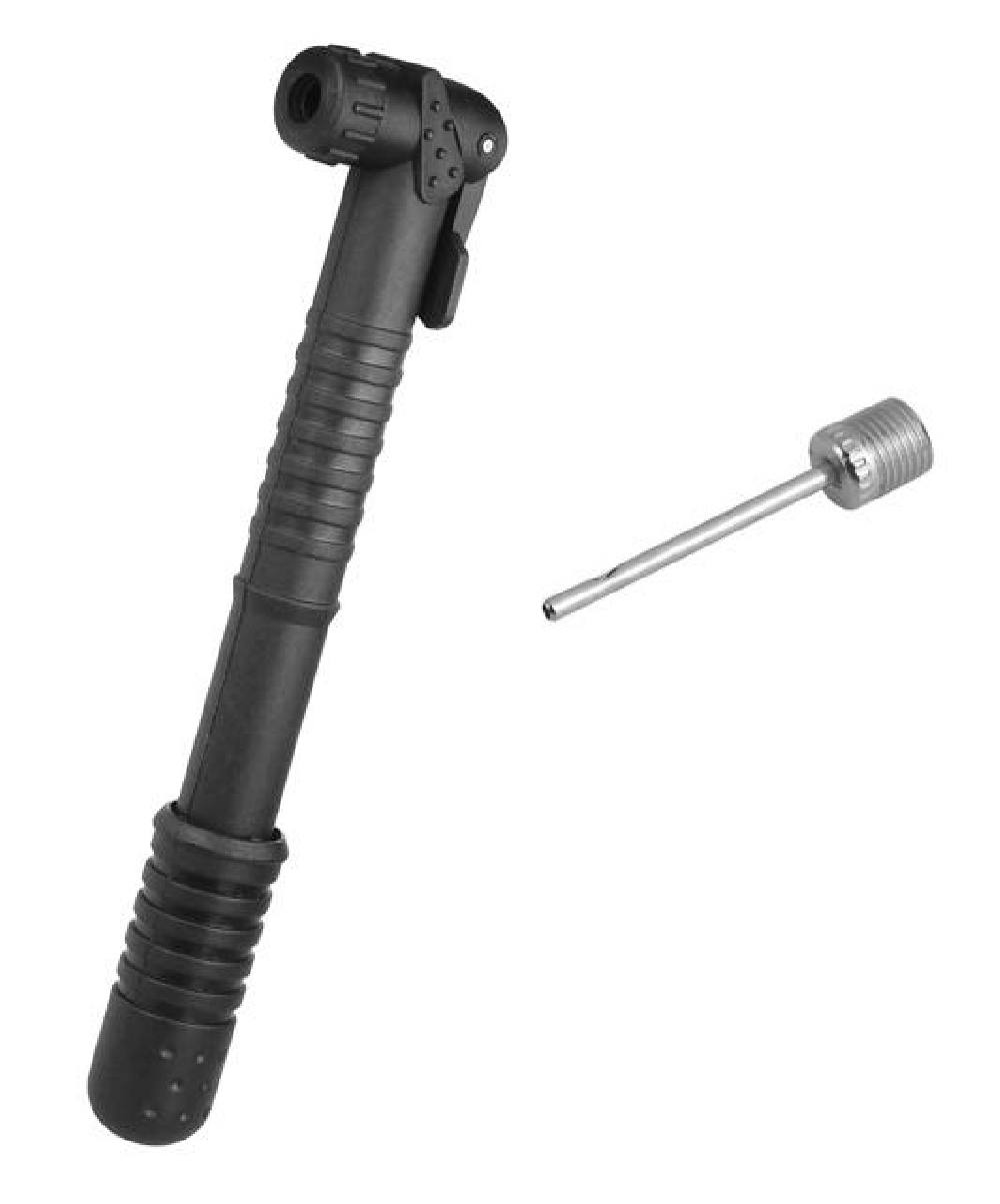 Τρόμπα χειρός ποδηλάτου LXRW1, 23.5cm, μαύρη