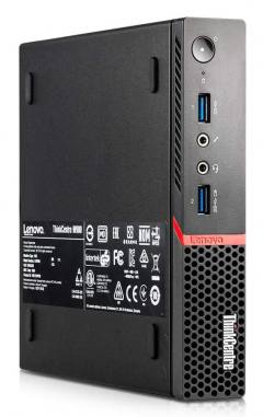 LENOVO PC ThinkCentre M900 Tiny, Refurbished Grade A Repainted, i5-6400T, 4GB, 500GB HDD, FreeDOS
