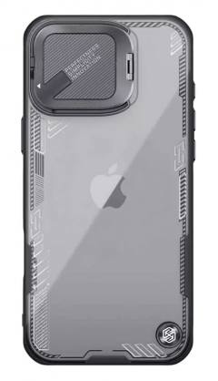 NILLKIN θήκη Iceblade Prop για iPhone 16 Pro, διάφανη-μαύρη