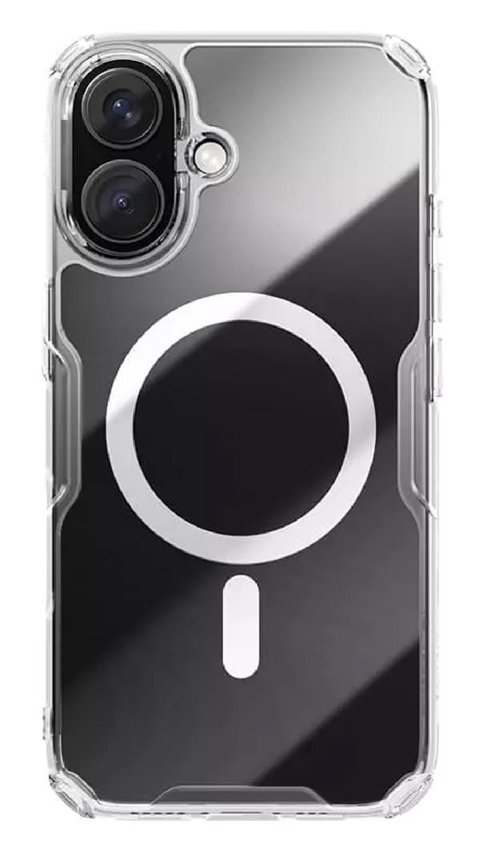 NILLKIN θήκη Nature TPU Pro Magnetic για iPhone 16, διάφανη