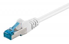 GOOBAY καλώδιο δικτύου 95609, CAT 6A S/FTP, 500 MHz, Copper, 1.5m, λευκό