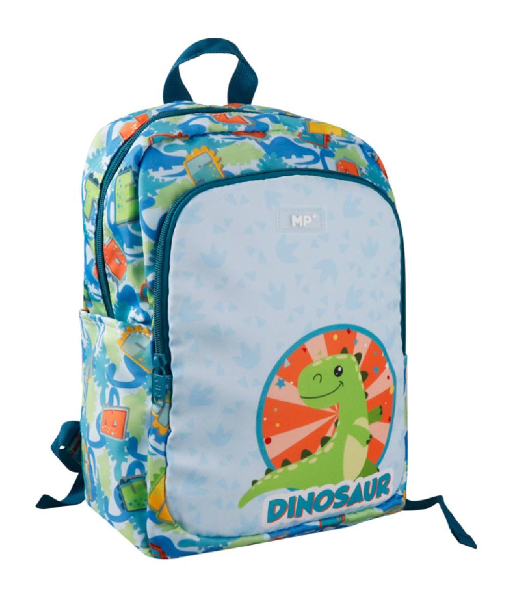 MP παιδική τσάντα πλάτης Dinosaur MO111-04, 5.5L, πολύχρωμη
