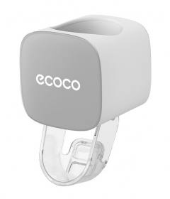 ECOCO διανεμητής οδοντόκρεμας E24024, 5.5x5.5x9.1cm, γκρι