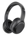 USAMS headphones YG23, ασύρματα & ενσύρματα, Φ40mm, 300mAh, μαύρα