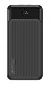 USAMS power bank US-CD198, 3x θύρες εξόδου, 10000mAh, 10W, μαύρο