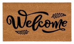 HOME USE πατάκι εισόδου HUH-0204, αντιολισθητικό, 60x40cm, 8mm πάχος, καφέ