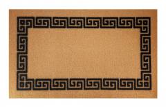 HOME USE πατάκι εισόδου HUH-0206, αντιολισθητικό, 75x45cm, 8mm πάχος, καφέ