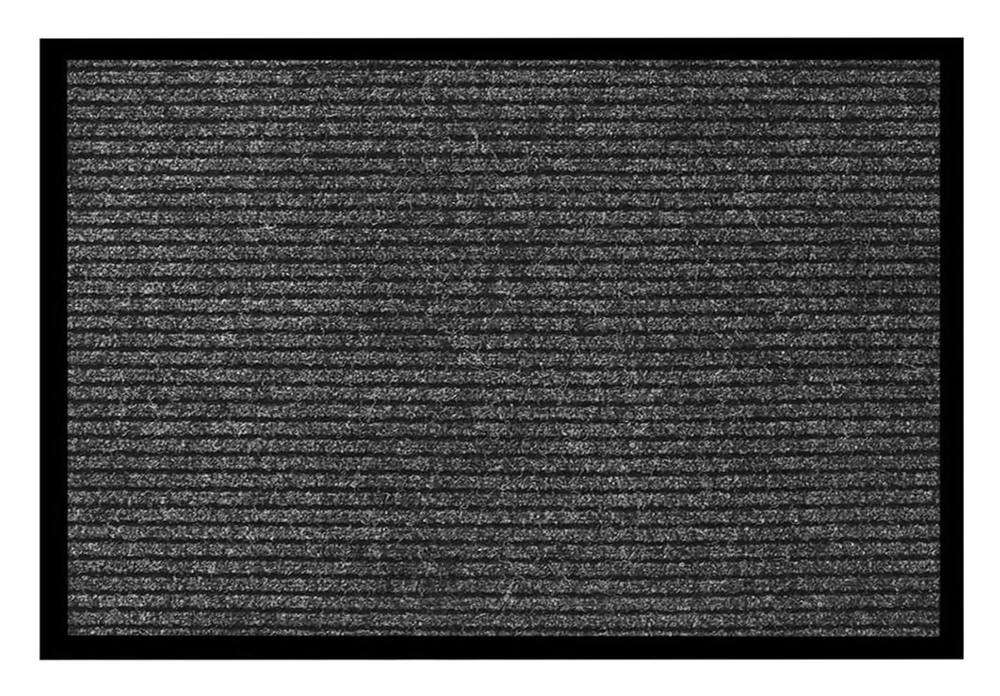 HOME USE πατάκι εισόδου HUH-0207, αντιολισθητικό, 60x40cm, 6mm πάχος, γκρι