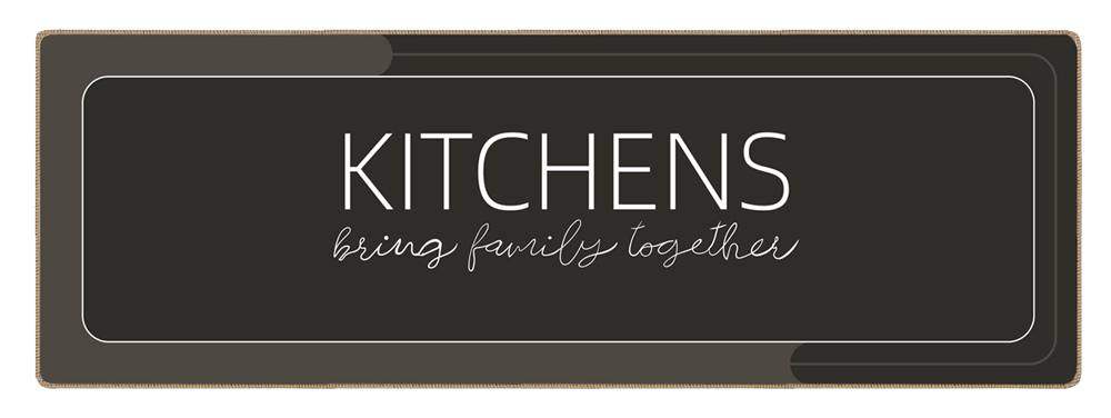 HOME USE πατάκι κουζίνας HUH-0216, αντιολισθητικό, υφασμάτινο, 120x40cm, 3.5mm πάχος, καφέ