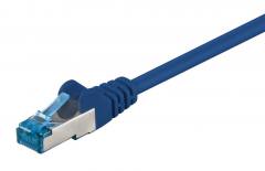 GOOBAY καλώδιο δικτύου 93656, CAT 6A S/FTP, 500 MHz, Copper, 0.5m, μπλε