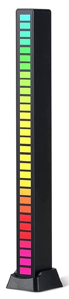 LED φωτορυθμικό φωτιστικό ZS52, RGB, 5W, μαύρο