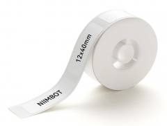 NIIMBOT ρολό θερμικών αυτοκόλλητων ετικετών T12X40-160-WH, 12x40mm, 160 ετικέτες, λευκό