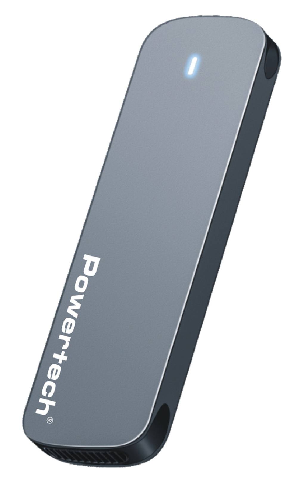 POWERTECH θήκη για M.2 SATA SSD PT-1374, 6Gbps, γκρι