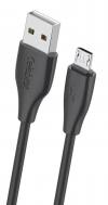 CELEBRAT καλώδιο micro USB σε USB CB-31, 3A, 480Mbps, 1m, μαύρο