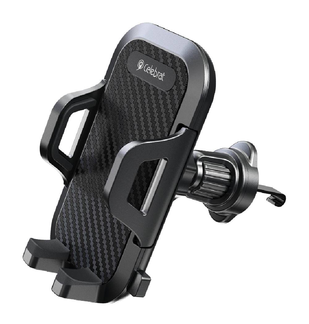 CELEBRAT βάση smartphone αυτοκινήτου HC-23 για αεραγωγούς, μαύρη