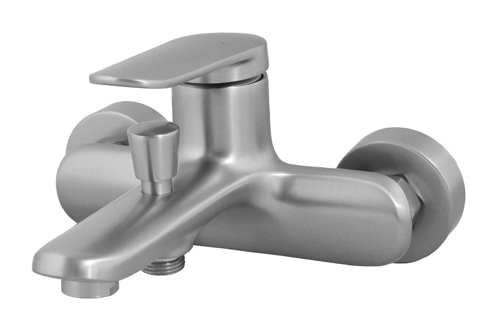 BRUNO μπαταρία τοίχου μπάνιου M31570-235C, αναμεικτική, ασημί