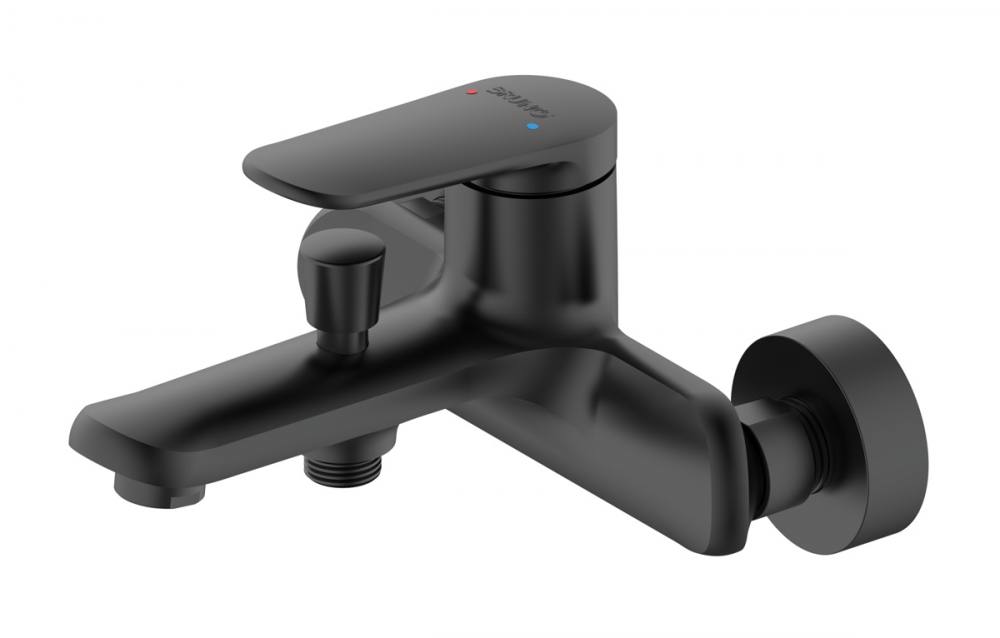 BRUNO μπαταρία τοίχου μπάνιου M31570-235H, αναμεικτική, μαύρη