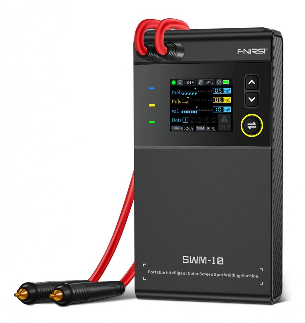 FNIRSI ηλεκτροπόντα μπαταριών SWM-10, επαναφορτιζόμενο, λειτουργία powerbank