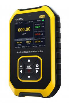 FNIRSI ψηφιακός μετρητής ακτινοβολίας GC-01, β/γ/Χ ακτίνες, επαναφορτιζόμενος