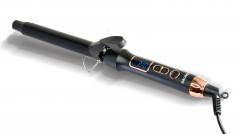 BRUNO BRN-0218 Ψαλίδι μαλλιών για μπούκλες με κεραμικό κύλινδρο 25mm, 60W, ψηφιακή ένδειξη, black-copper