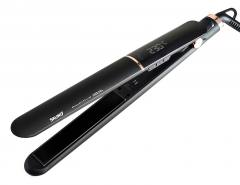 BRUNO BRN-0219 Ισιωτική πρέσα μαλλιών με κεραμικές πλάκες, 50W, ψηφιακή ένδειξη, black-copper