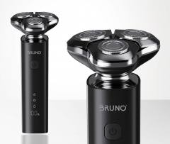 BRUNO BRN-0223 Ξυριστική Μηχανή Προσώπου επαναφορτιζόμενη, μαύρη
