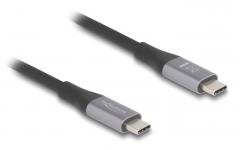 DELOCK καλώδιο USB-C 81192, 240W, 40 Gbps, 8K, 2m, E-Marker, μαύρο