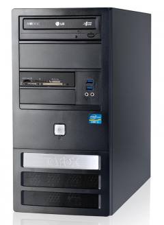 TAROX PC MT, Refurbished Grade A Repainted, E5700, 2GB, 320GB HDD, DVD, FreeDOS