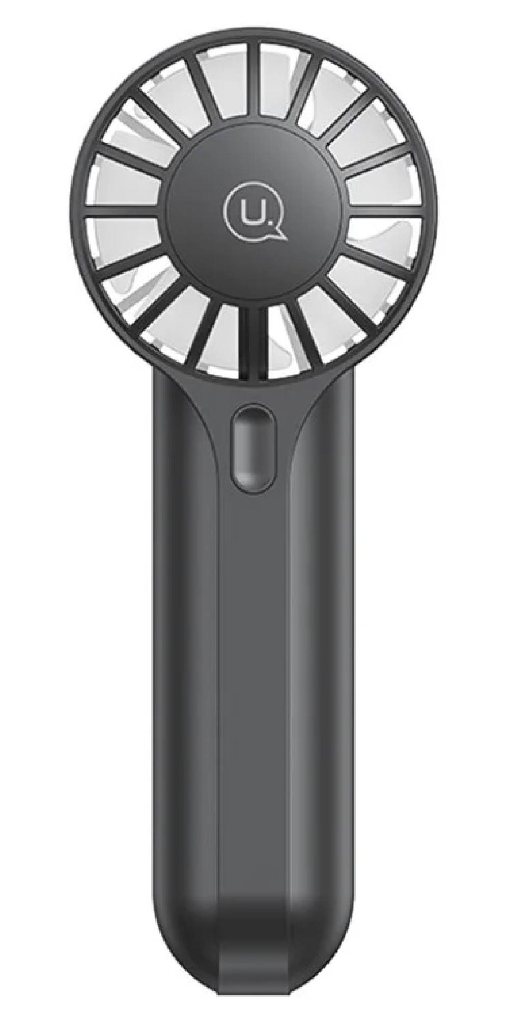 USAMS φορητός ανεμιστήρας ZB288 με 3 ταχύτητες, 1200mAh, μαύρος