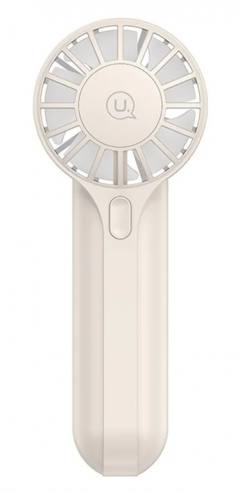 USAMS φορητός ανεμιστήρας ZB288 με 3 ταχύτητες, 1200mAh, λευκός