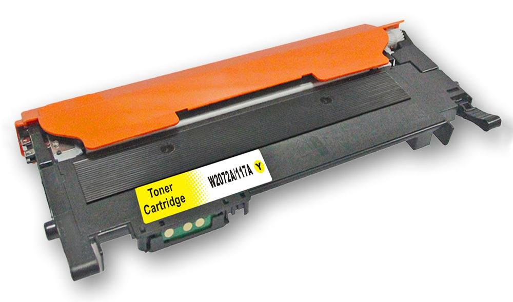 Συμβατό toner για HP, W2072A-117A, 700 σελίδες, κίτρινο