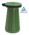 POWERTECH πτυσσόμενο καρεκλάκι HUH-0232, αντοχή έως 250kg, 25.5x45cm, πράσινο