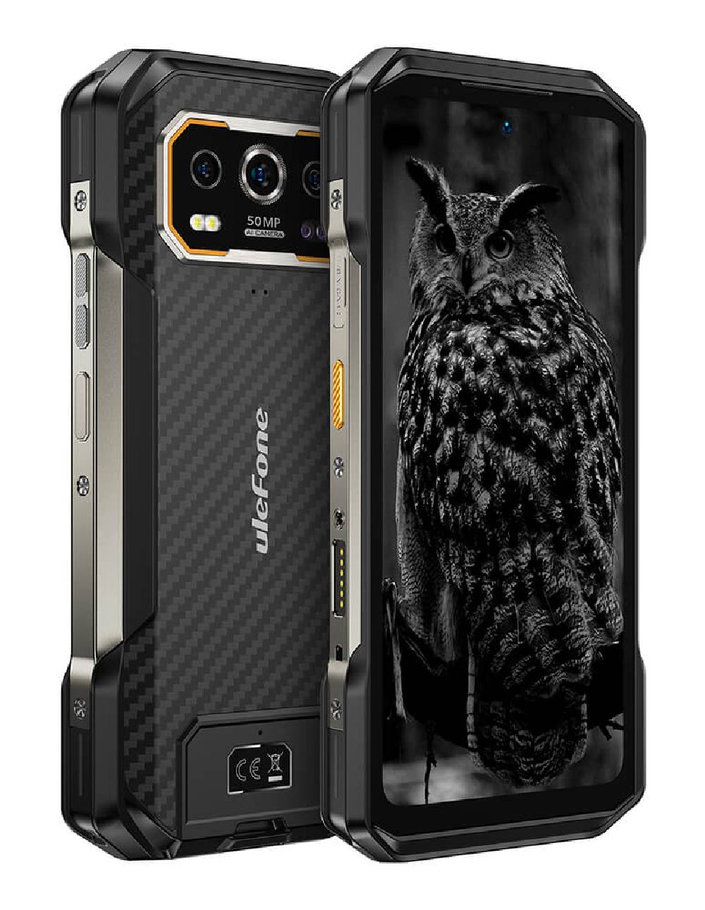 ULEFONE smartphone Armor 27, 6.78", 12/256GB, 10600mAh, IP68/IP69K, μαύρο