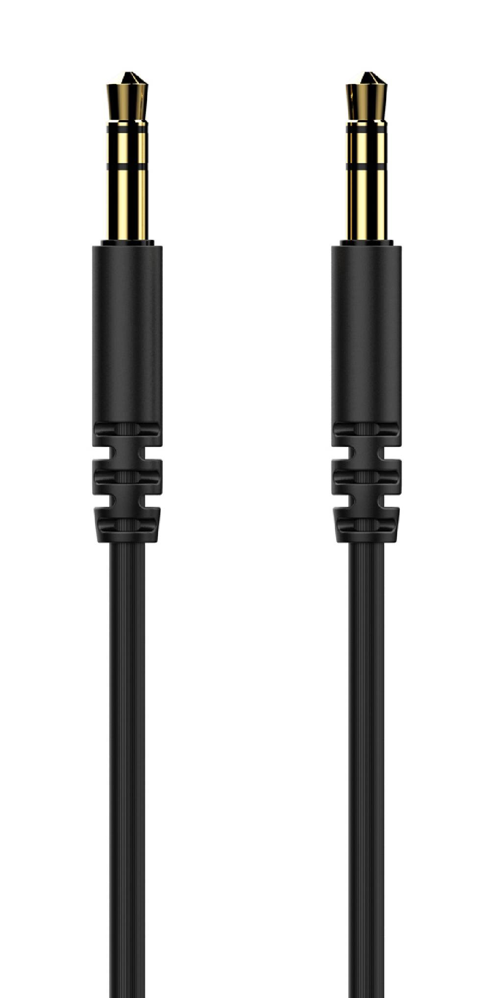 CELEBRAT καλώδιο ήχου 3.5mm AU-01, AUX, 1m, μαύρο