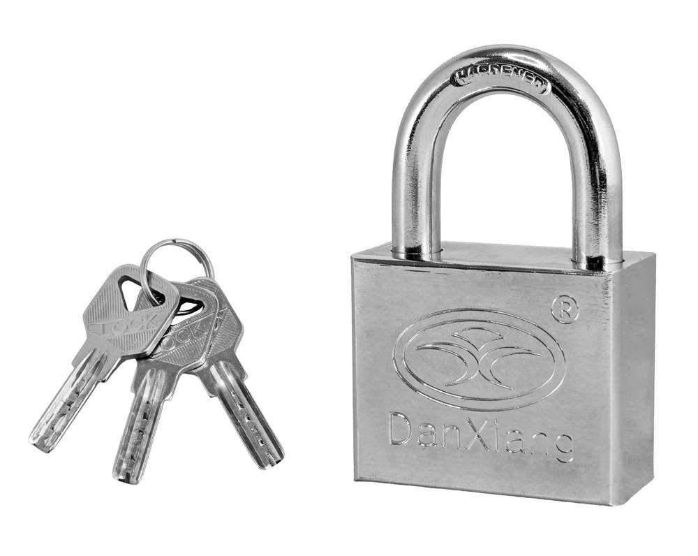 DAN XIANG λουκέτο πέταλο με κλειδί ασφαλείας CTL-0033, 40mm, μεταλλικό