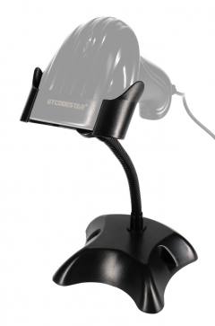 GTCODESTAR βάση για barcode scanner GTC-STAND, εύκαμπτος μεταλλικός βραχίονας, μαύρη
