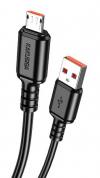 KAKUSIGA καλώδιο micro USB σε USB KSC-982, 3A, 480Mbps, 1m, μαύρο