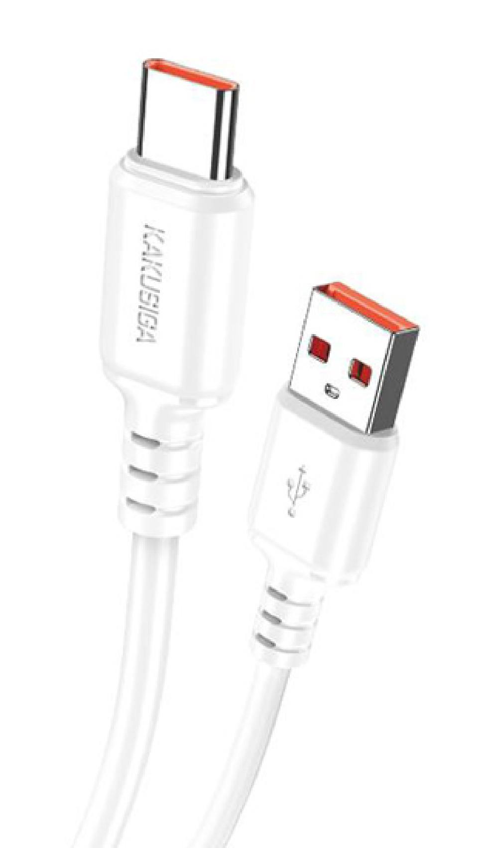 KAKUSIGA καλώδιο USB-C σε USB KSC-982, 3A, 480Mbps, 1m, λευκό