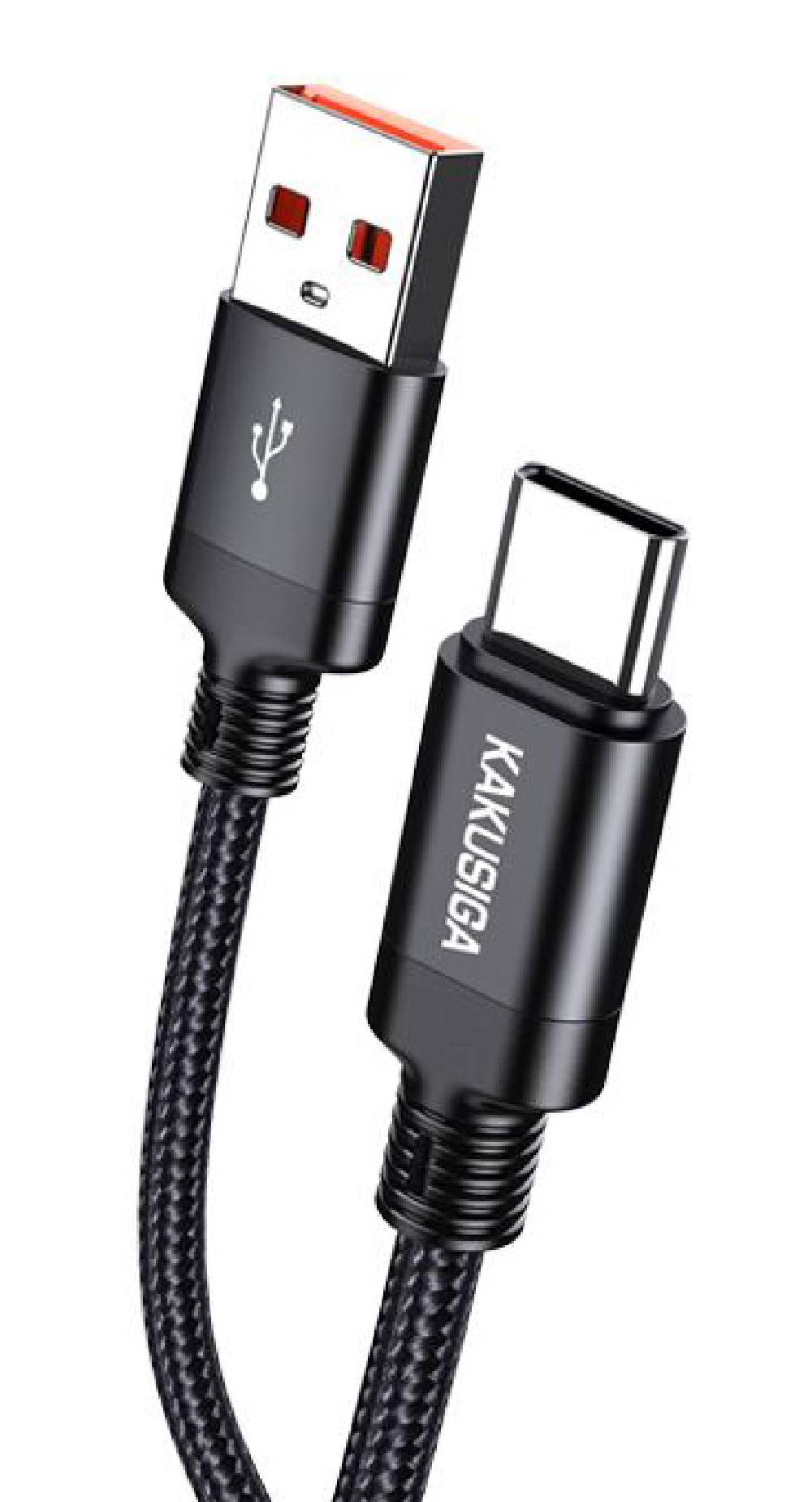 KAKUSIGA καλώδιο USB-C σε USB KSC-970, 3A, 480Mbps, 1m, μαύρο