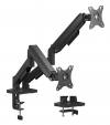 POWERTECH βάση γραφείου για 2x οθόνες PT-1425, 17-32", έως 9kg
