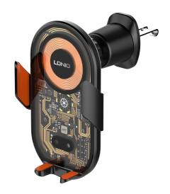 LDNIO ασύρματος φορτιστής & βάση smartphone αυτοκινήτου MA30, 15W, μαύρο