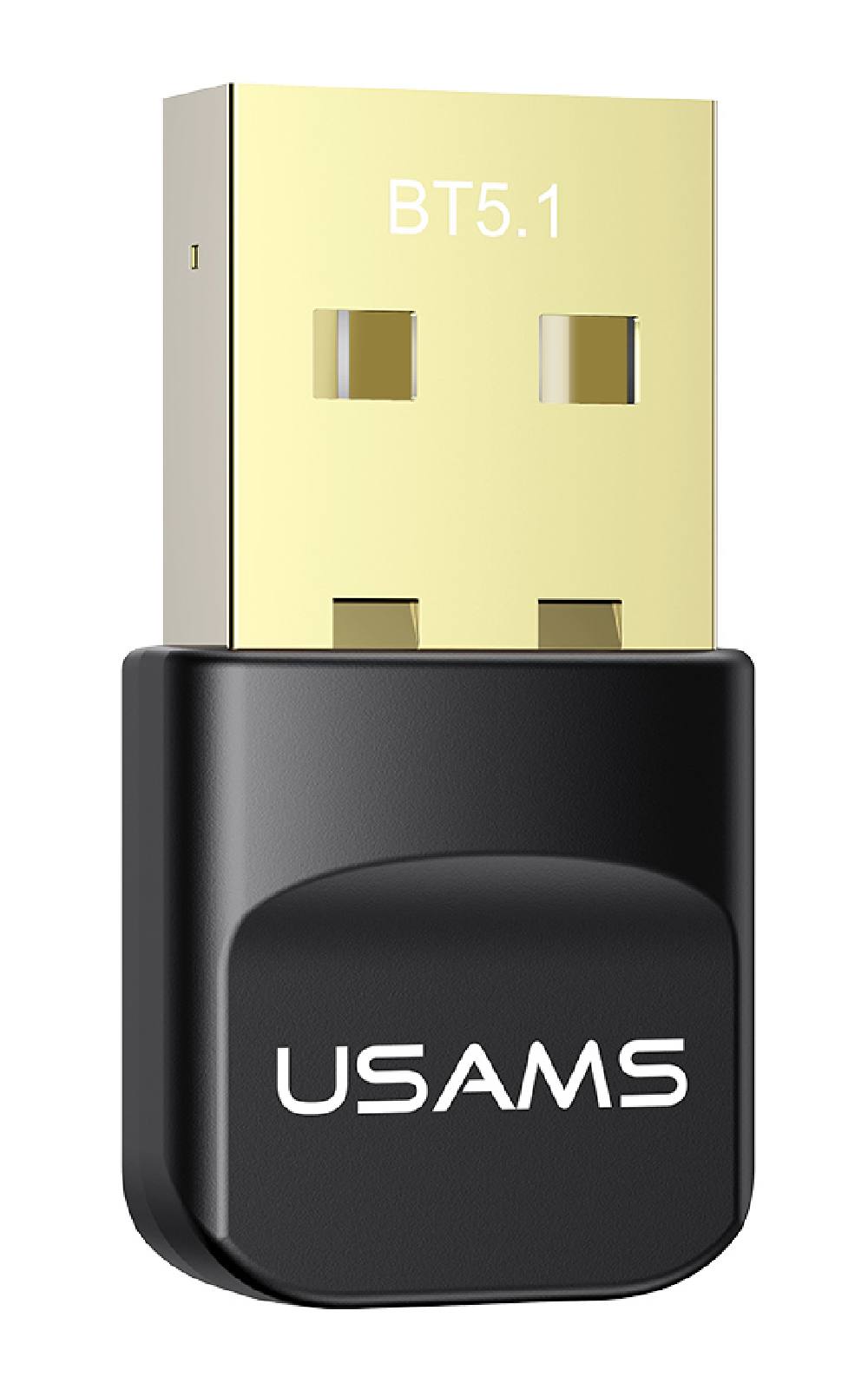 USAMS USB αντάπτορας Bluetooth 5.1 ZB321, μαύρος